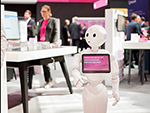 Roboter Pepper auf der Hannover Messe