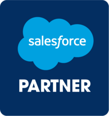 Salesforce Badge mit Logo