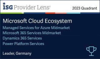 ISG Provider Lens 2023 - Microsoft Cloud Ecosystem