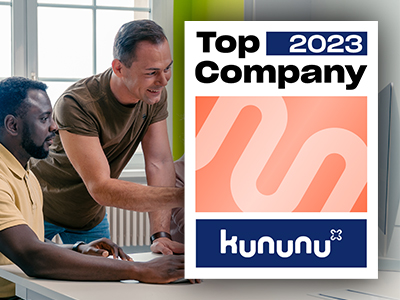 Wir sind kununu Top Company 2023!