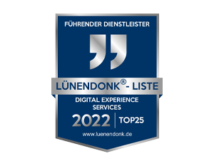 Lünendonk®-Liste 2022 "Führende Anbieter von Digital Experience Services in Deutschland"