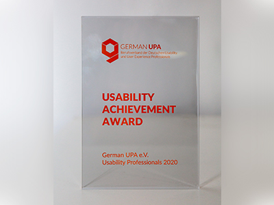Usability Achievement Award
