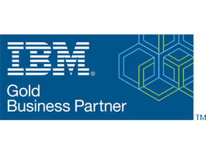 Grafik: Logo IBM - Partner T-Systems Multimedia Solutions GmbH