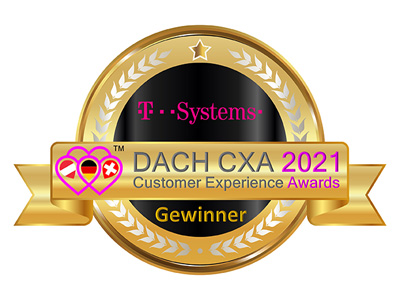 T-Systems MMS erhielt den DACH Customer Experience Award.